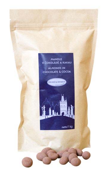Almonds in Dark Chocolate and Cocoa 1 kg
