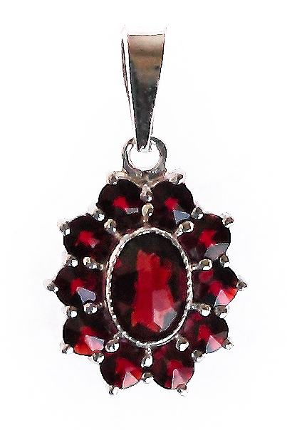   Bohemian Garnet Pendant