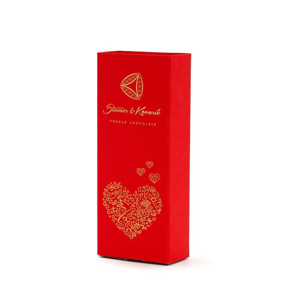 Chocolate covered sakura almonds with cherry flavour, 150 g