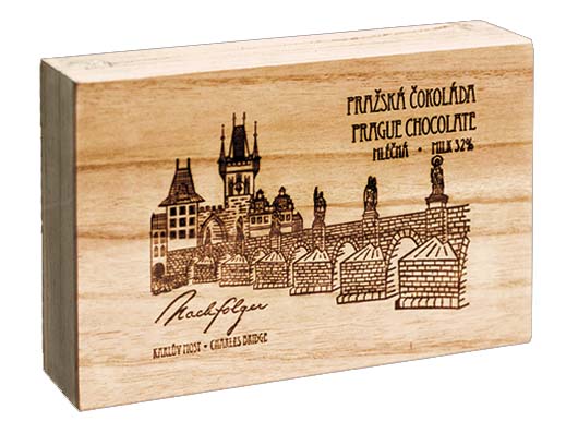 Charles Bridge wooden box, 247 g